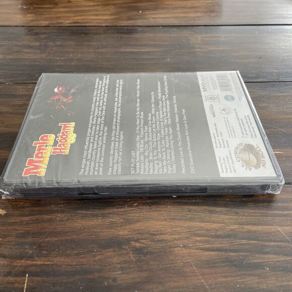 Merle Haggard DVD 1983 In Concert (2006) New Sealed 9 Song Set List - Picture 5 of 6